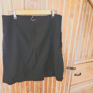 Coach black skirt